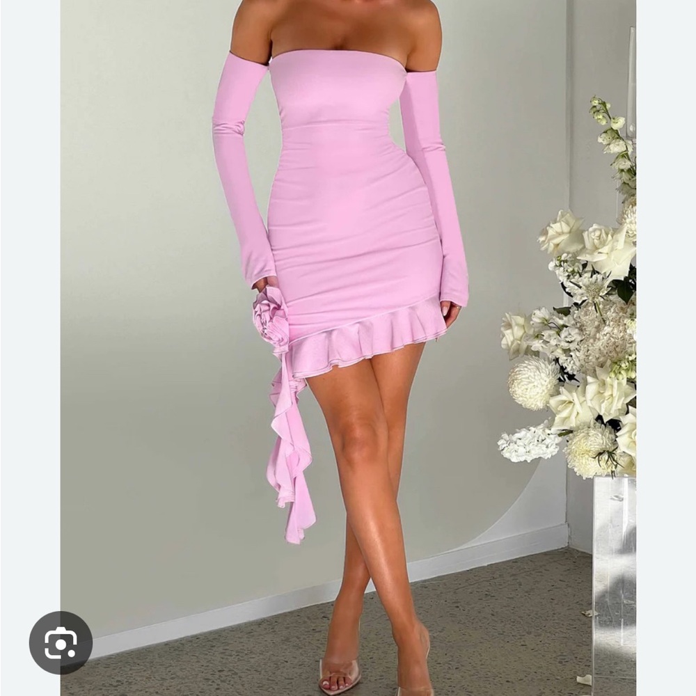 Pinkish Lavender  Babyboo Dress